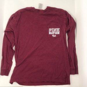 Pink Victoria secret long sleeve top